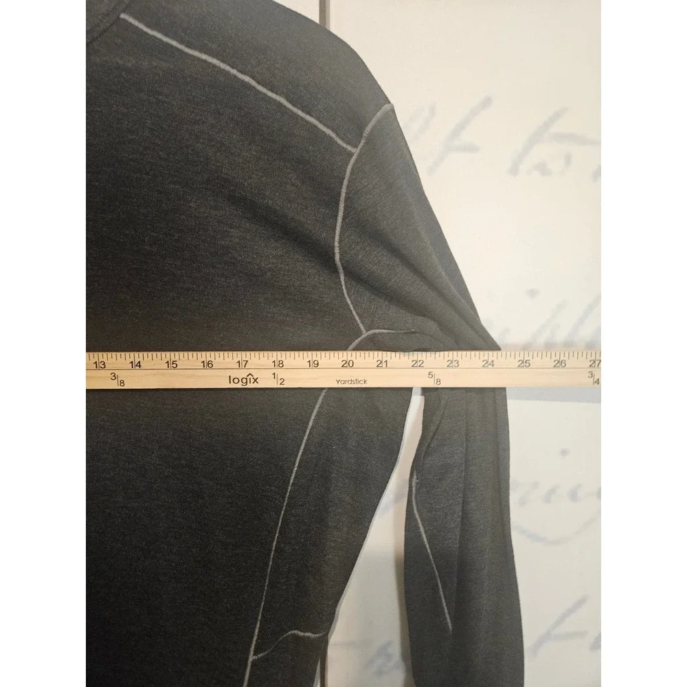 Kuhl Mens Akkomplice‎ Gray Quarter Zip Pullover Long Sleeve Shirt 3201BOX XL